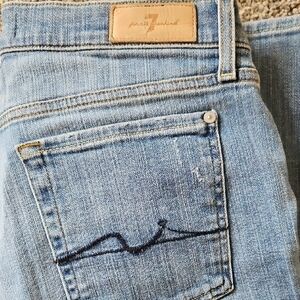 7 For All Mankind Josefina Boyfriend Luxury Jeans. EXCELLENT CONDITION